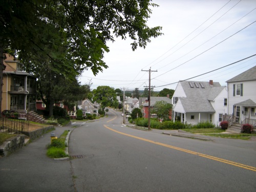 Running through Quincy and Braintree