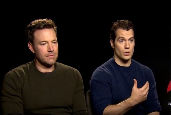 Ben Affleck and Henry Cavill discuss BvS