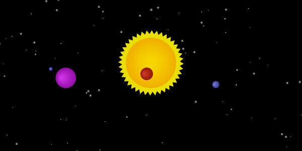 Animating a Solar System with the HTML5 Canvas