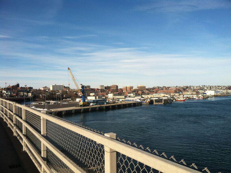 The Old Port in Portland, Maine